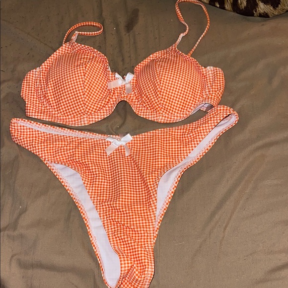 Orange Bikini Set - Picture 1 of 2